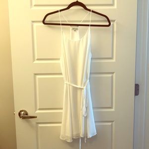 Flowy White Mini Dress